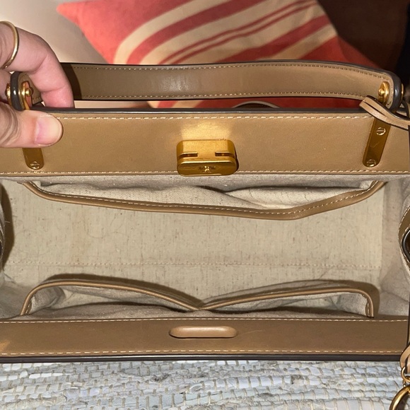 Tory Burch Lee Radziwill Satchel - Picture 6 of 6
